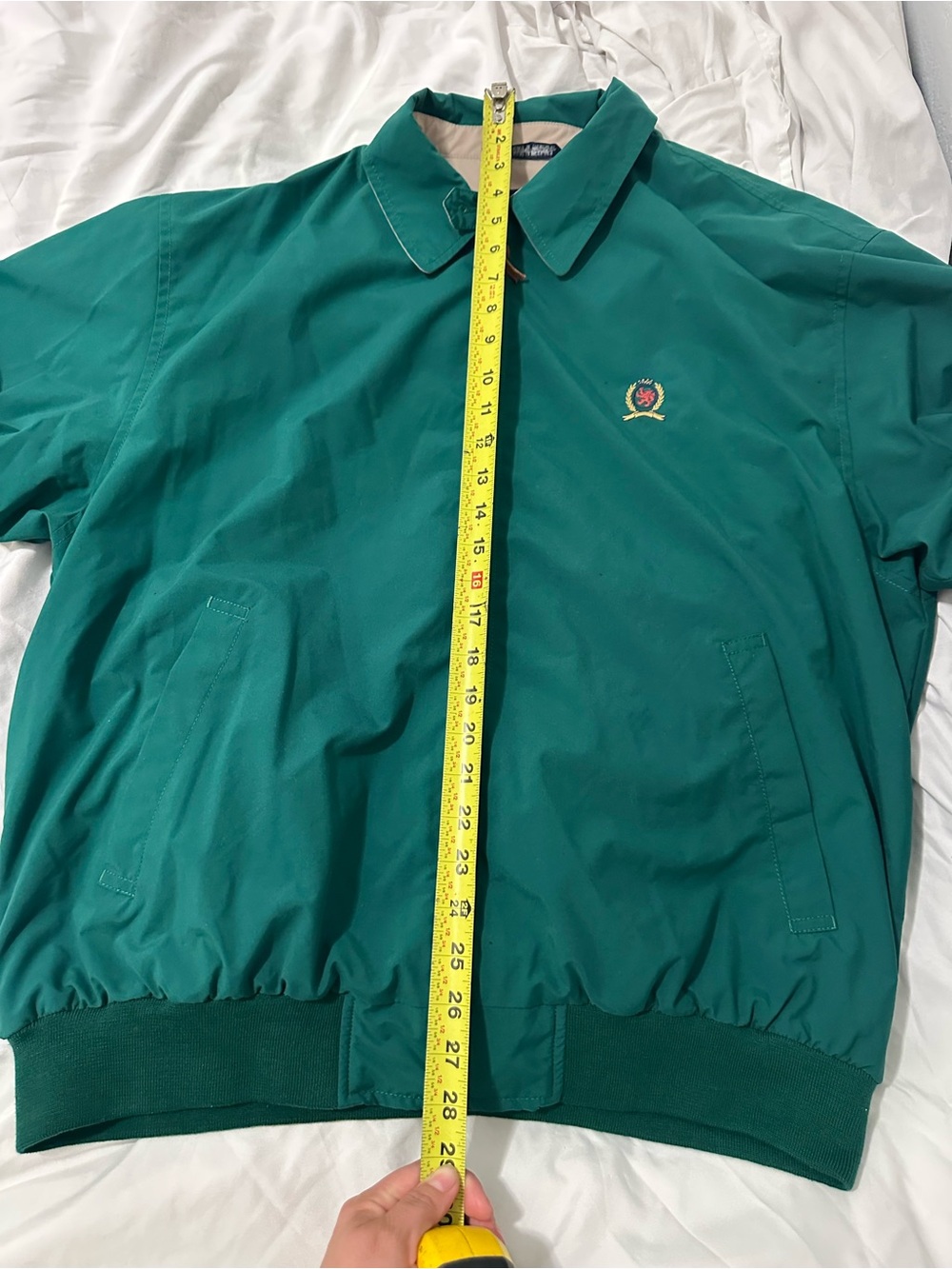 Tommy Hilfiger Green Windbreaker Jacket - Picture 15 of 16